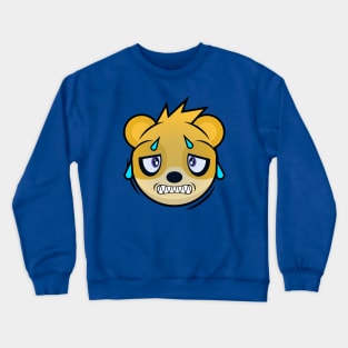 Scared Yellow Bear Cockburn Crewneck Sweatshirt